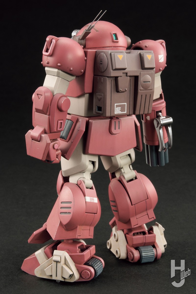 HG スコープドッグ」に拡張パーツを組み合わせて「ブルーティッシュ