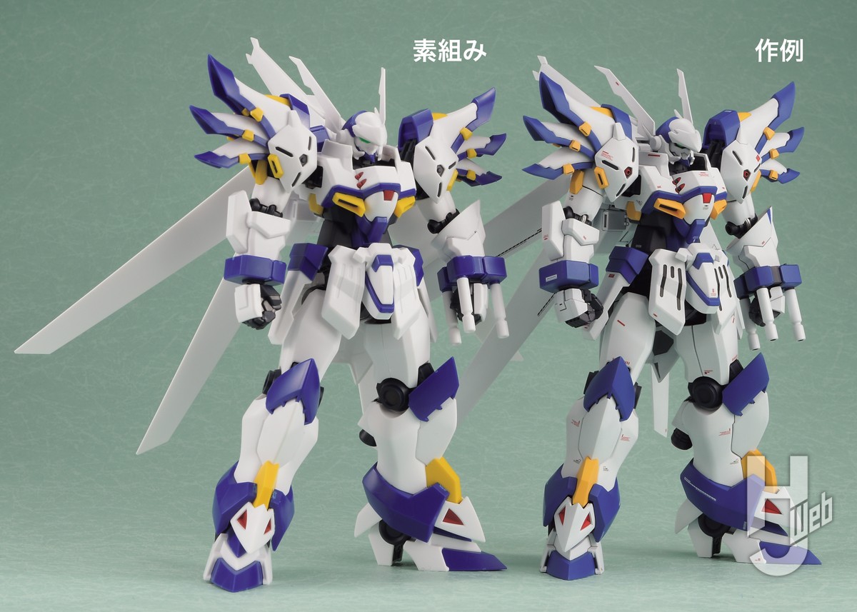 スーパーロボット大戦OG』の「ヴァイスリッター」が完全新規設計でHG化