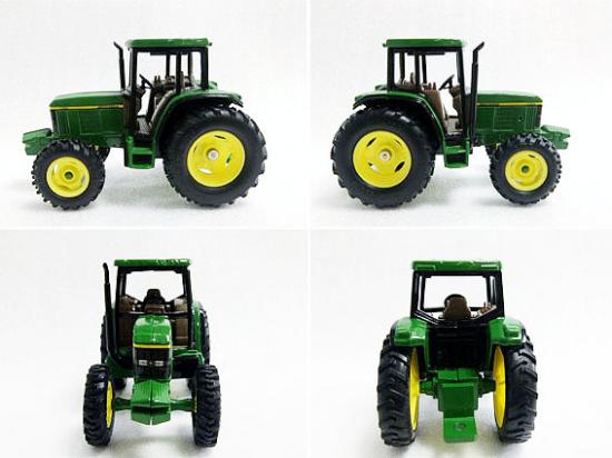 JOHNDEERE ジョンディア ミニチュアトラクター ミニカー 農場ジオラマ