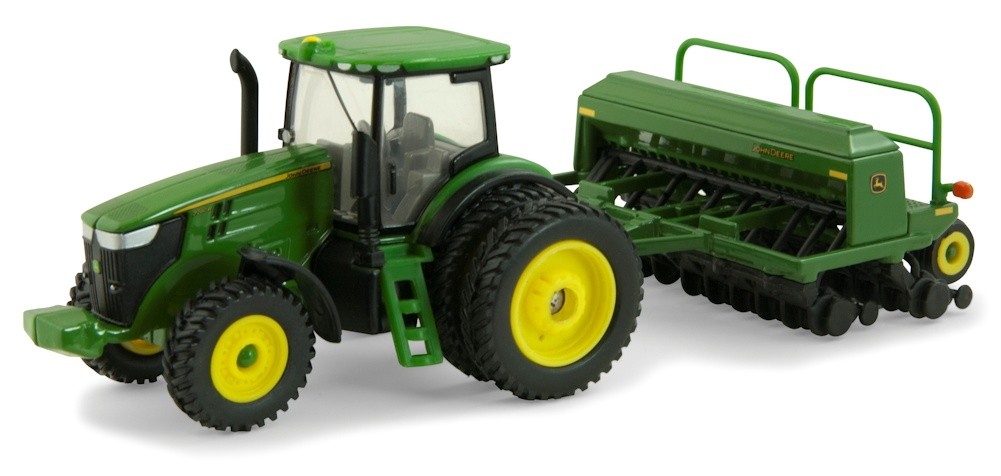 JOHNDEERE ジョンディア ミニチュアトラクター ミニカー 農場ジオラマ