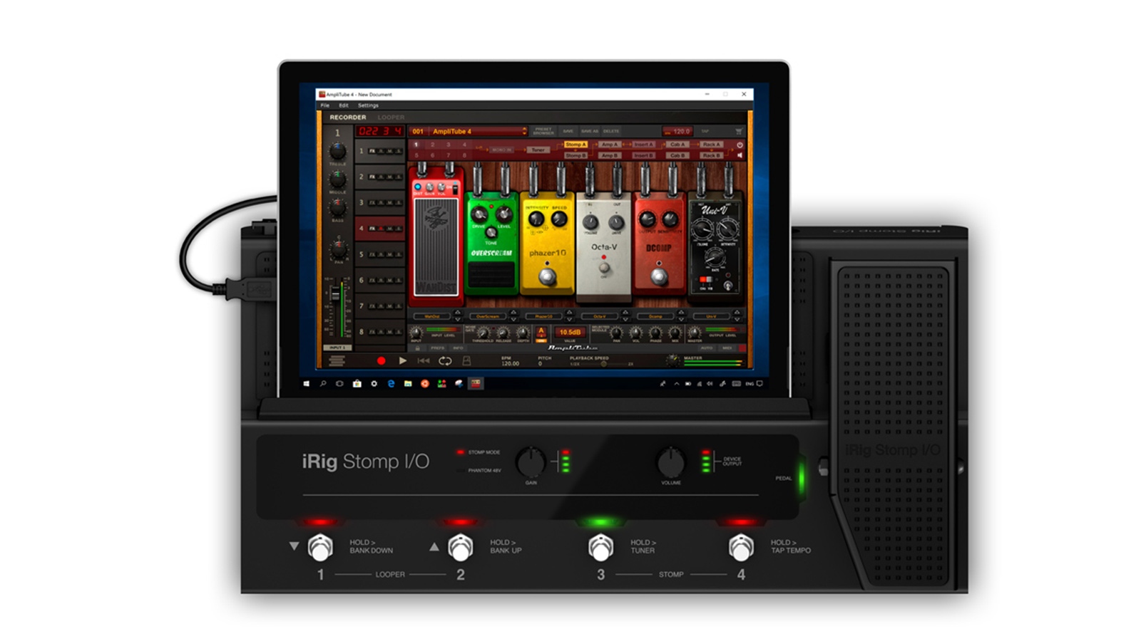 iRig Stomp I/O - IK Multimedia | Hookup, Inc.