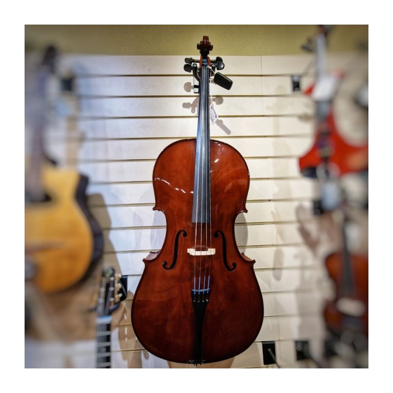 Alfred Stingl by Hofner Cello AS-060-C 4/4, good tone. with case