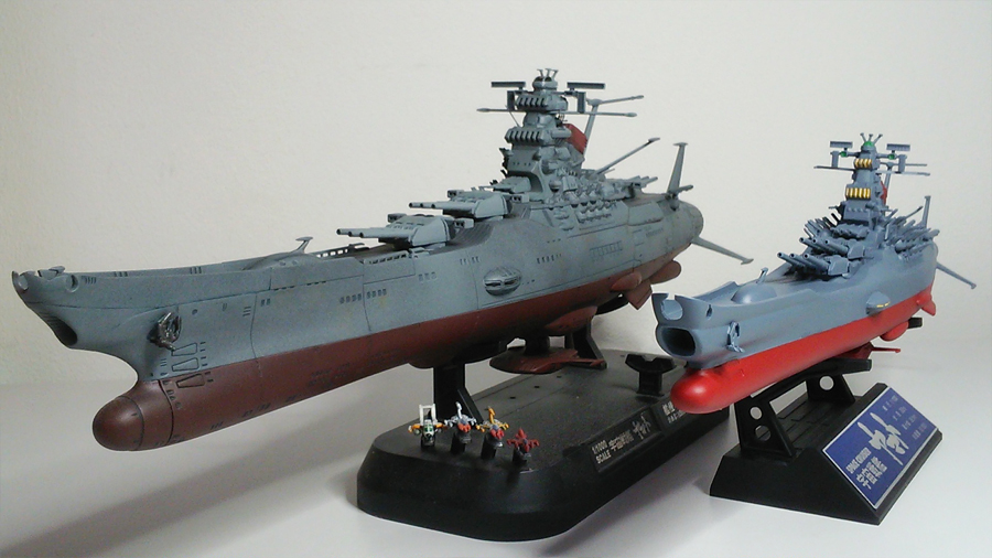 バンダイ： 1/1000 宇宙戦艦ヤマト（旧モデル再販版）