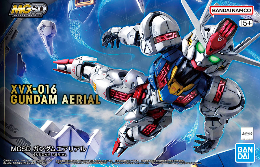 横浜でバンダイのガンプラ「MGSD [マスターグレードSD]」シリーズの