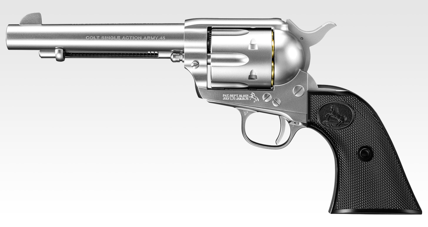 東京マルイ、「SAA.45 アーティラリー 5 1/2インチ シルバー」本日発売