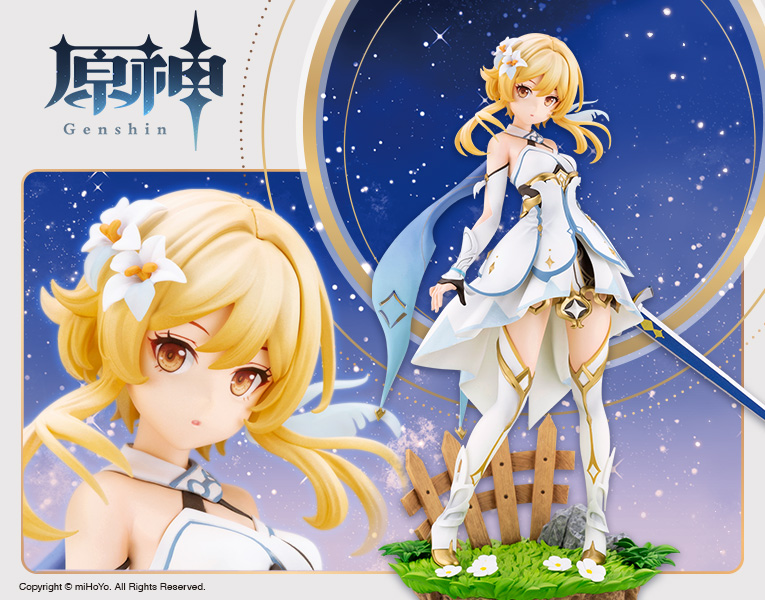 コトブキヤ、「原神」のフィギュア「空」と「蛍」の発売を5月に延期
