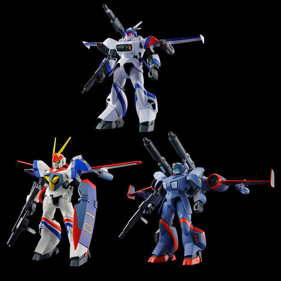 1/144 機甲戦記ドラグナーセット3」、「聖戦士ダンバインセット1