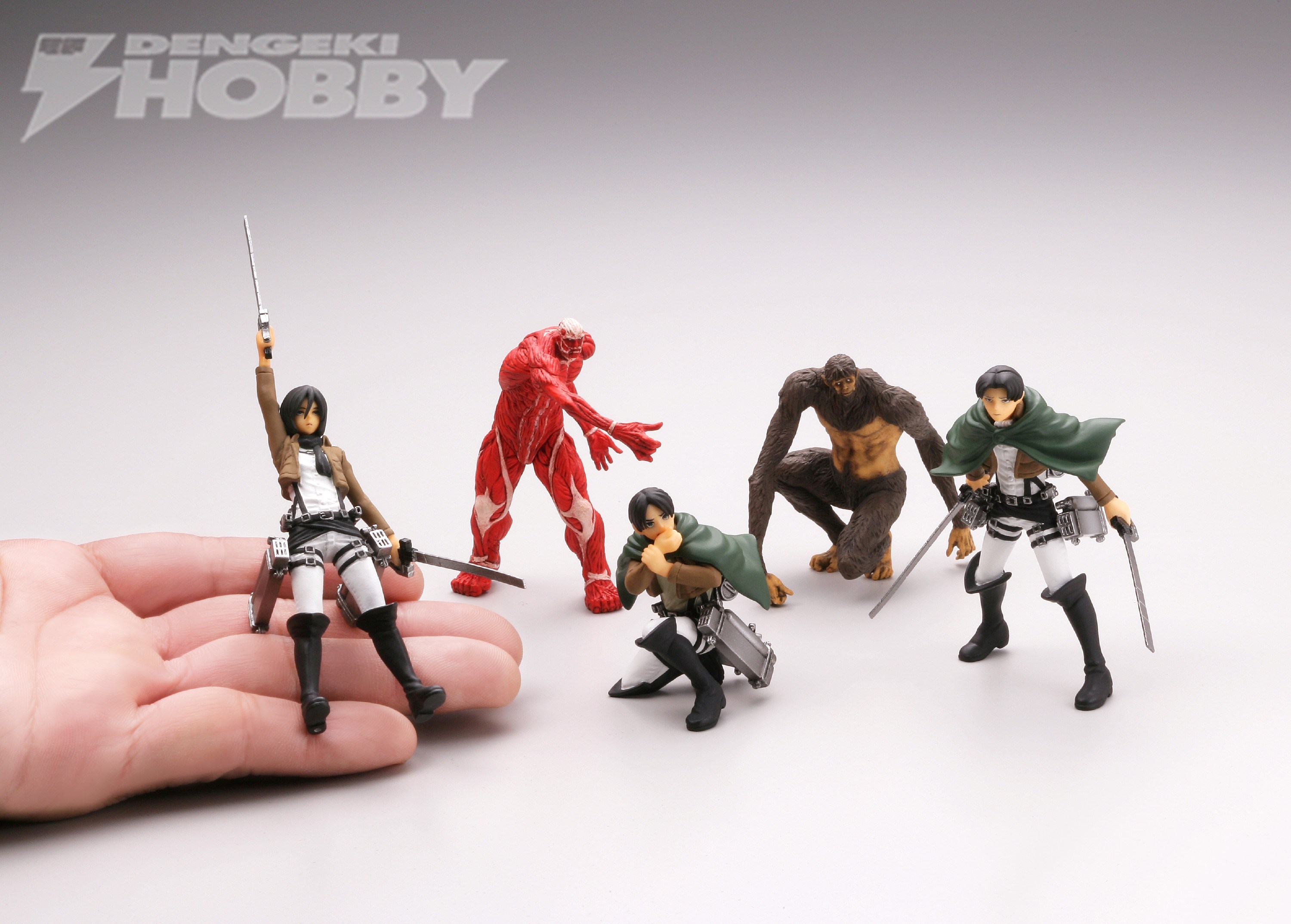 カプセルOne『進撃の巨人 リアルフィギュア』新登場！ | 電撃ホビーウェブ
