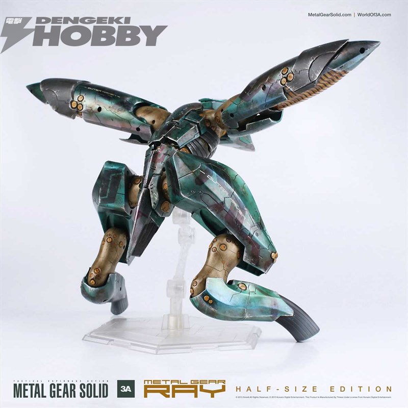 METAL GEAR SOLID』“メタルギアRAY”フル可動フィギュアがハーフサイズ