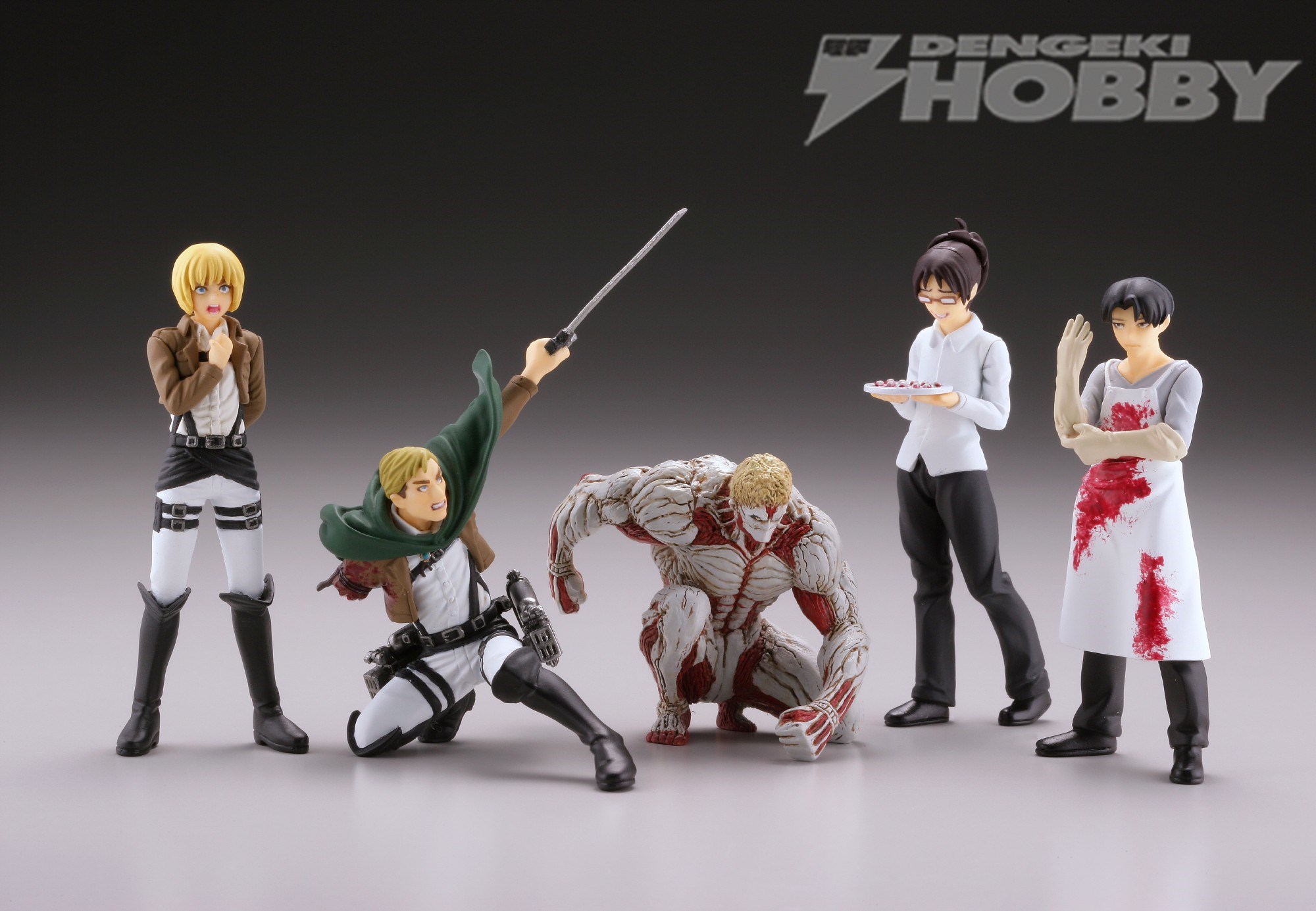 手のひらサイズの調査兵団『進撃の巨人 リアルフィギュアコレクション