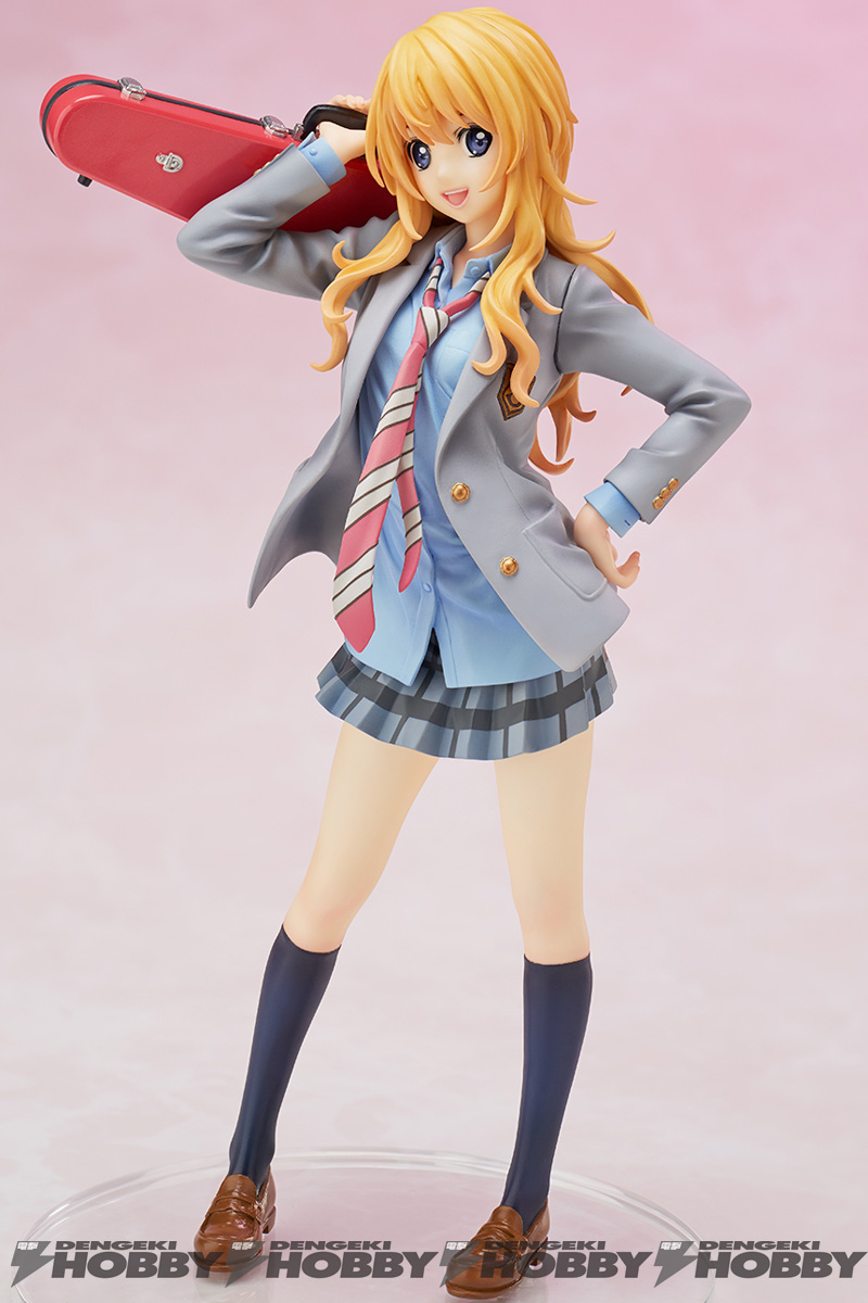 四月は君の嘘』宮園かをりの1/8スケールフィギュアの彩色見本がついに