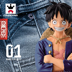 ジーンズを履きこなしたワンピースキャラがプライズに！ 『ワンピース
