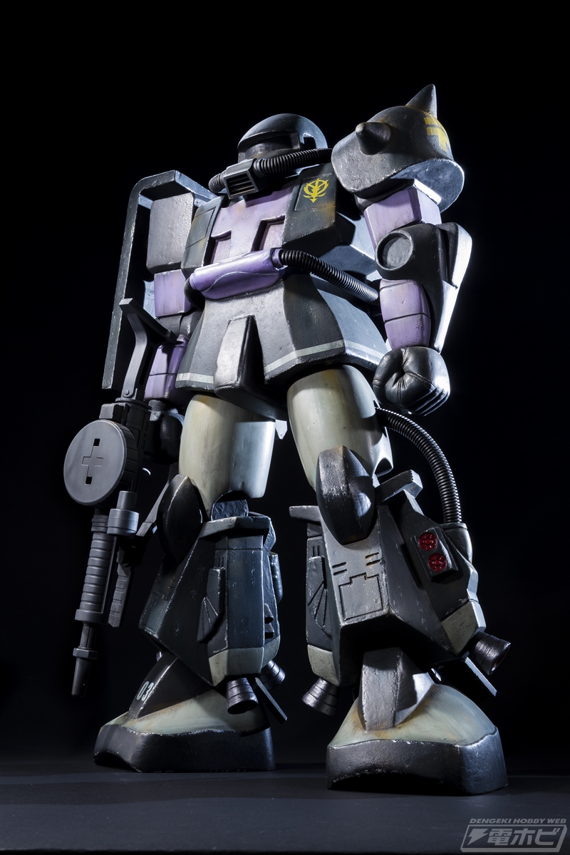 ガンプラ作例】「メガリミテッド 1/30 バブルキャストモデル ザクII