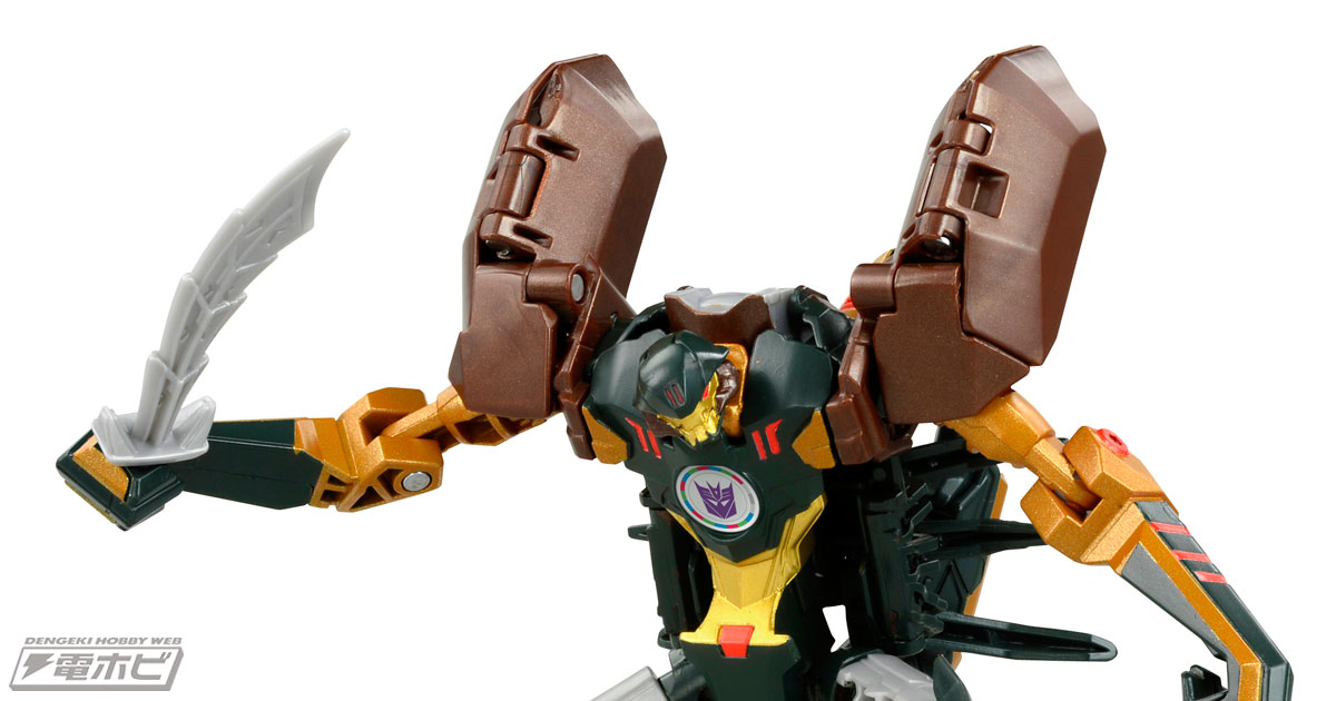 サソリ型トランスフォーマー、スコルポノックの変形フィギュアが登場