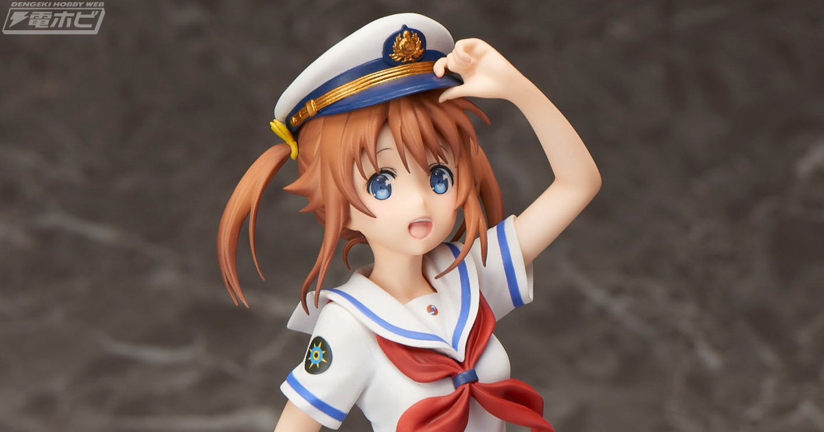 はいふり』岬明乃が大艦長・五十六とともに1/7スケールフィギュアと