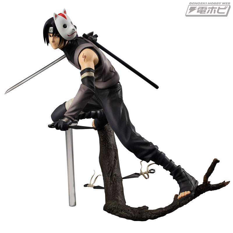 NARUTO-ナルト- 疾風伝』うちはイタチが暗部時代の姿でG.E.M.シリーズ
