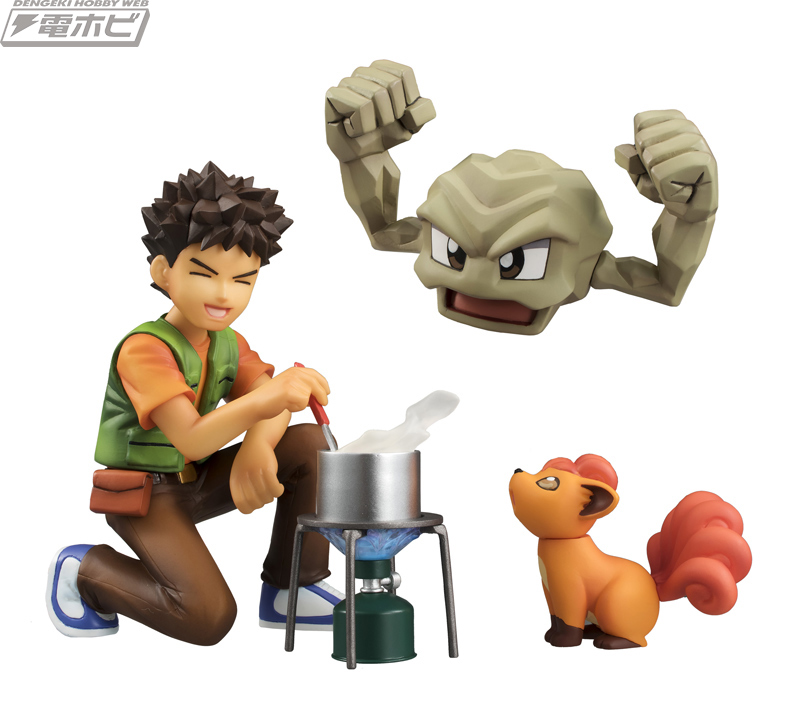 ポケモン』タケシとジョーイさんがメガハウスのG.E.M.シリーズに
