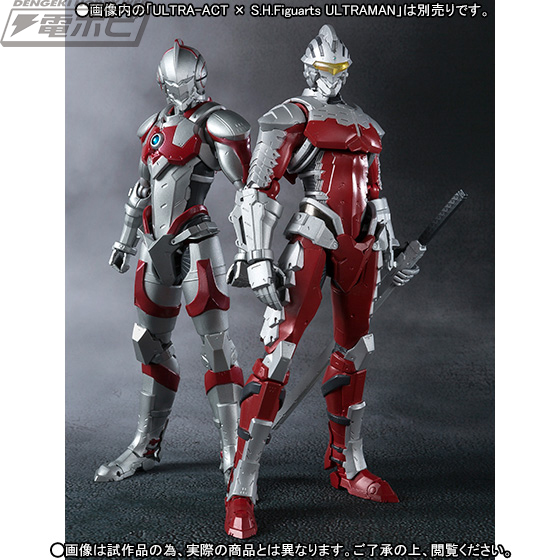 ULTRAMAN』ULTRAMAN SUIT ver 7.2が“ULTRA-ACT × S.H.Figuarts”に颯爽
