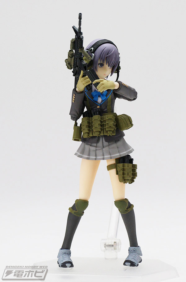 リトルアーモリー』の朝戸未世をfigma化！ミリタリー＆美少女