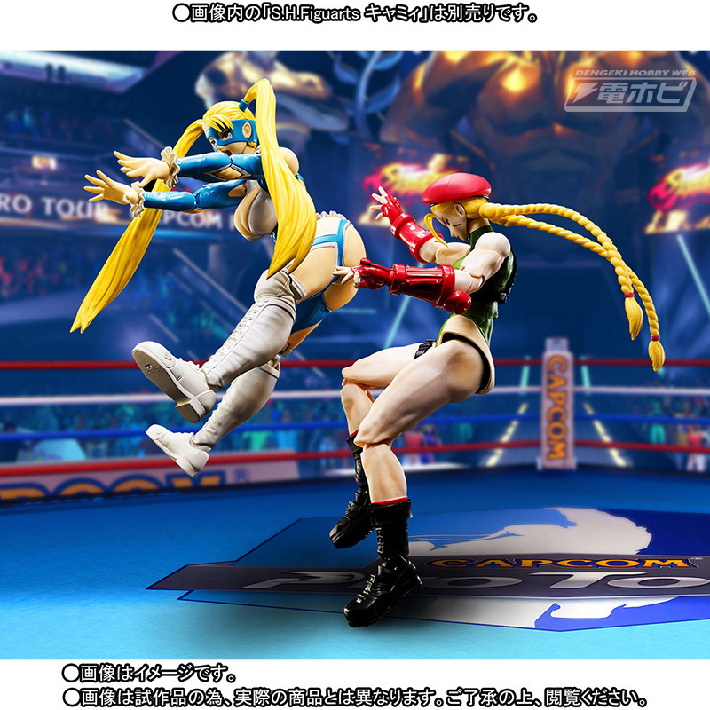 ストリートファイターV』レインボー・ミカが「S.H.Figuarts」シリーズ