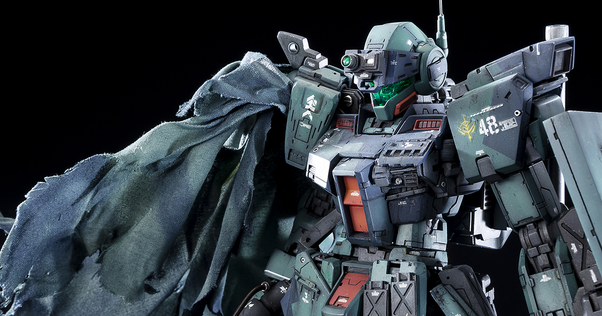 ガンプラ作例【MG 1/100 ジム・スナイパーII】を面田項が作る！（その4