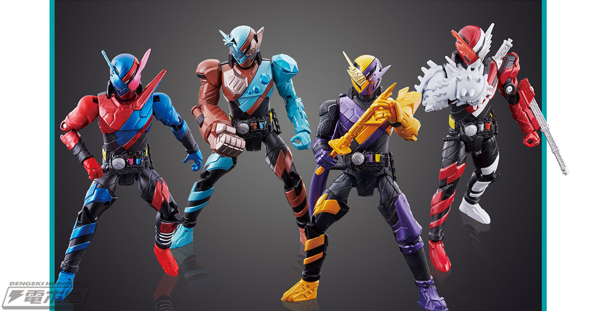 仮面ライダービルド』の新フォームが組み換え可動フィギュア「ボトル
