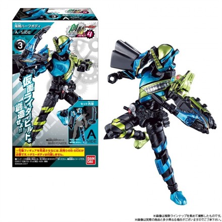 食玩「創動 仮面ライダービルド」第4弾がAmazonで予約受付中！海賊