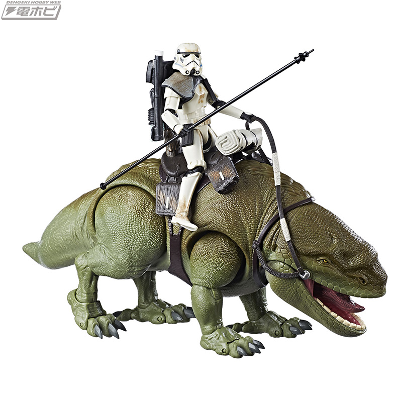 スター・ウォーズ』巨大クリーチャー・デューバックとサンドトルーパー