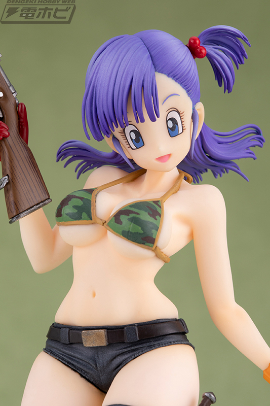 ドラゴンボール』ブルマがアーミービキニ衣装を原作風に変えて