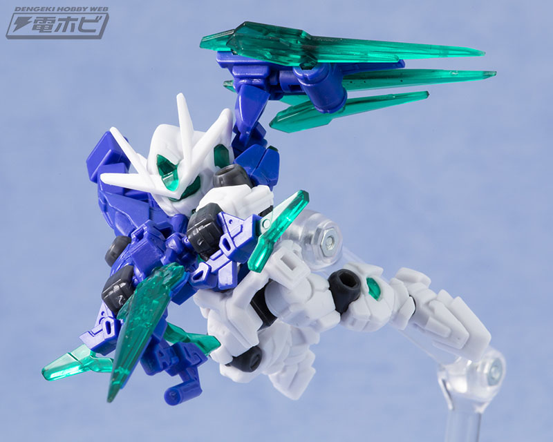 機動戦士ガンダム モビルスーツ アンサンブル」EX弾にクアンタ登場