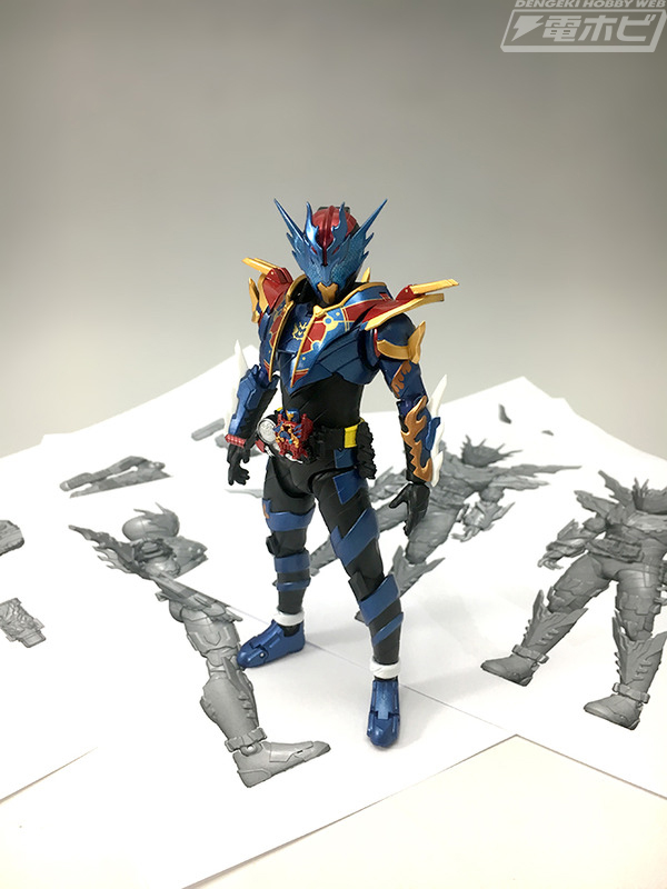 仮面ライダービルド』S.H.Figuarts最新作は仮面ライダークローズマグマ