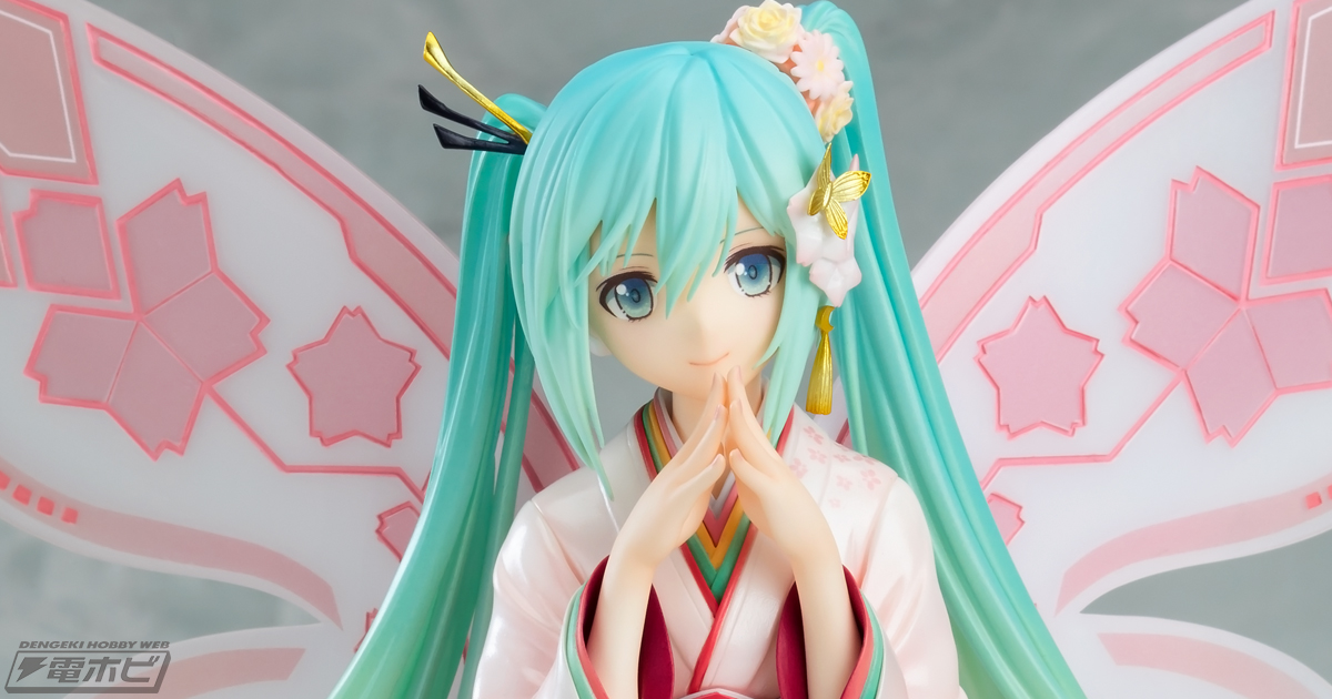 Tony氏が描く可憐なミクが妖精サイズでフィギュア化！『初音ミク GT