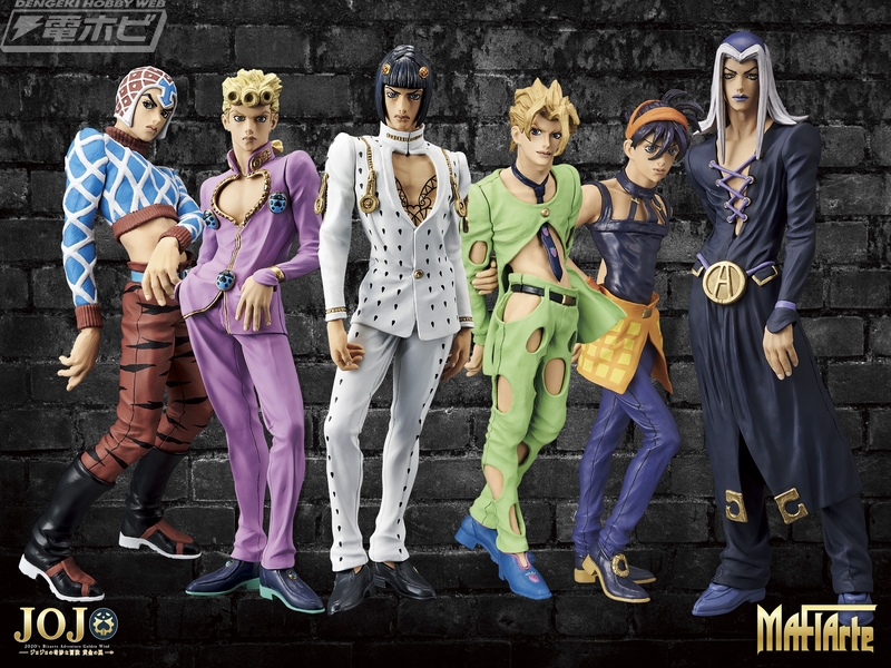 ジョジョの奇妙な冒険 黄金の風』キャラたちがバンプレストの新