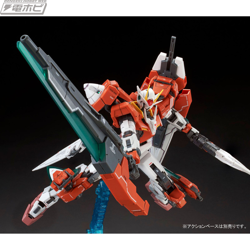 ブラスターを放つ赤きセブンソード！『機動戦士ガンダム00V戦記』より