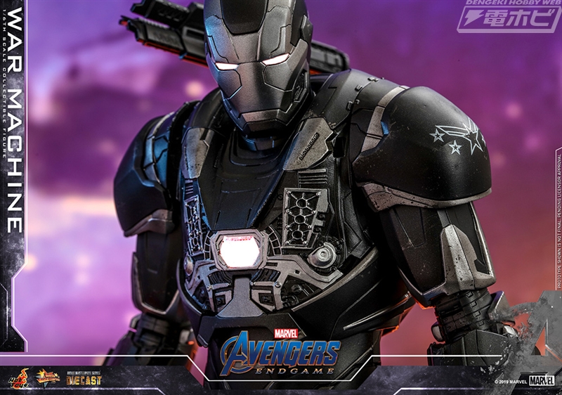 アベンジャーズ／エンドゲーム』ウォーマシンが合金仕様の可動