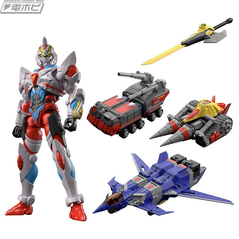 食玩スーパーミニプラにグリッドマンが登場！4種のアシストウェポンと