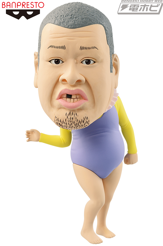 野性爆弾のくっきーがまさかのプライズフィギュア化!?その強烈過ぎる