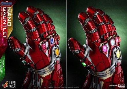 アベンジャーズ／エンドゲーム』ハルク装着時のナノ・ガントレットが