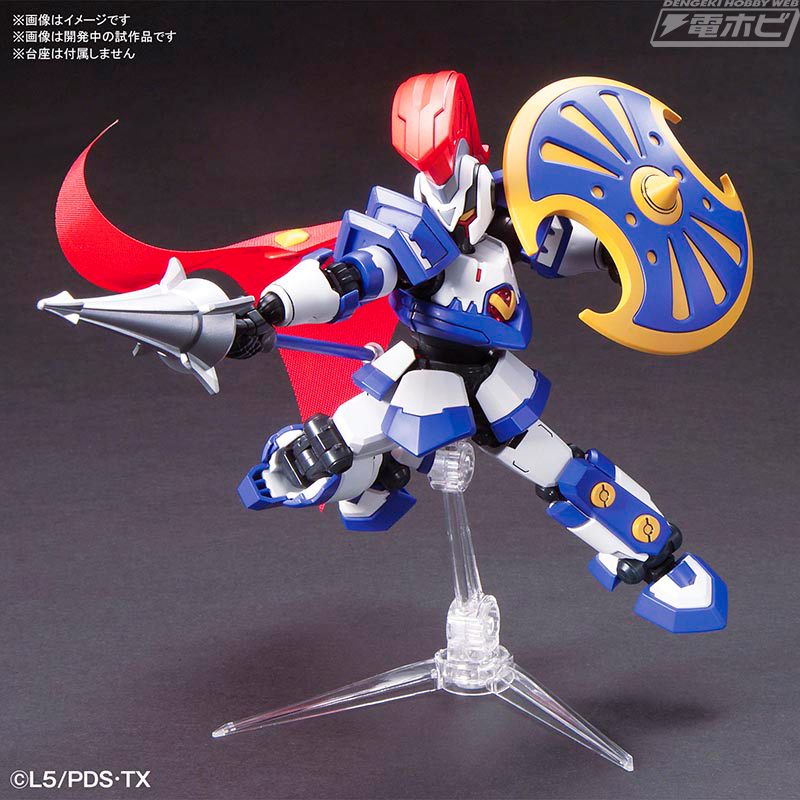 ダンボール戦機』コアスケルトンを内蔵した「ハイパーファンクション