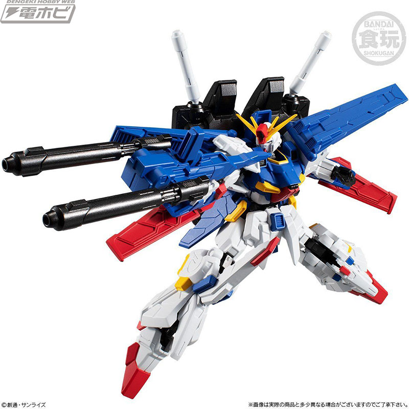 食玩フィギュア「ガンダム Gフレーム」に「ZZガンダム／強化型ZZ