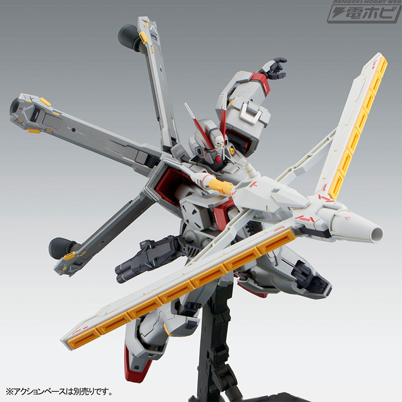 ブレードアンテナ、胸部ダクト、専用武装が新規造形！ガンプラ「MG