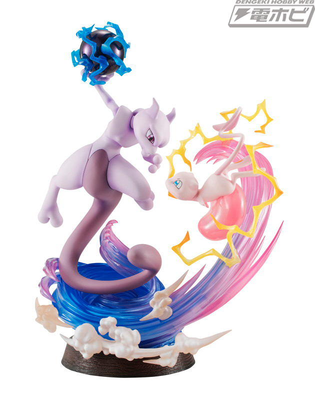 ポケモン』ミュウ＆ミュウツーのフィギュアがメガハウスから再販決定