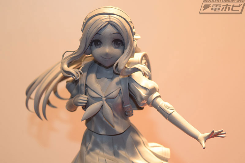 ライダー/レオナルド・ダ・ヴィンチフィギュアの原型が参考展示
