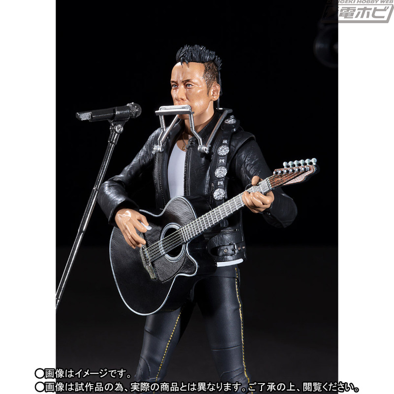 長渕剛さんが「S.H.Figuarts」シリーズより可動フィギュア化！愛用の