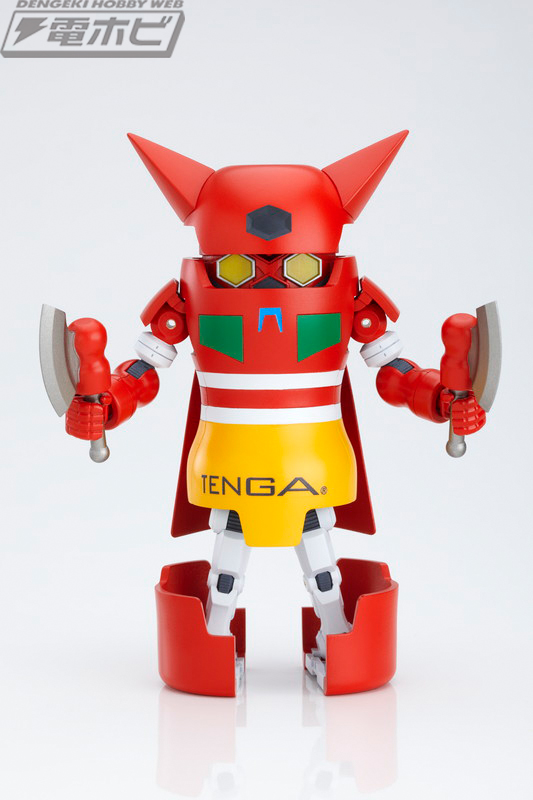あのゲッターロボ＆マジンガーZがTENGA型の変形トイに！「マジンガーZ