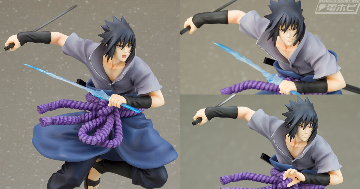 NARUTO-ナルト- 疾風伝』サスケが忍界大戦時の激闘の一瞬を切り取った