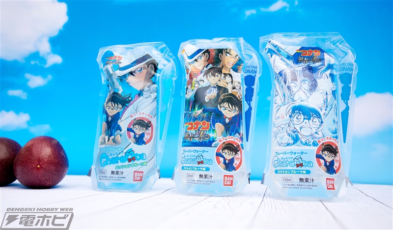 シリーズ第1弾！『名探偵コナン 紺青の拳』の缶コースター付き飲料