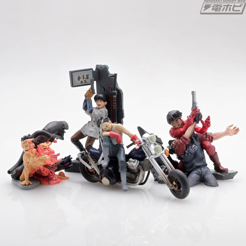 AKIRA』の世界を手のひらに！あのワンシーンを再現した鉄雄や山形の