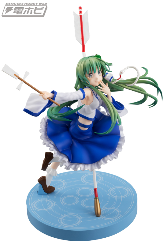 明るい表情の早苗さんがプライズ化！『東方Project』東風谷早苗の