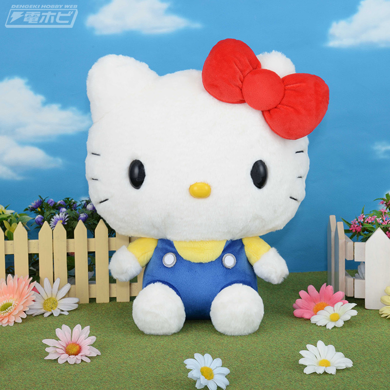 ふわもこ触感がクセになる!?ハローキティの大きなぬいぐるみをセガ